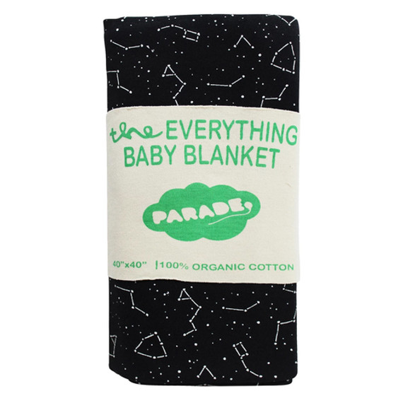 Parade Organics Everything Baby Blanket - Black Galaxy Parade Organics Everything Baby Blanket - Black Galaxy