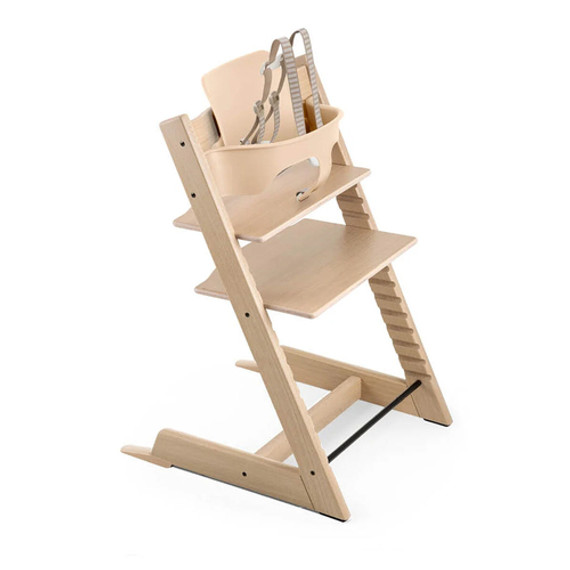 Stokke Tripp Trapp High Chair Bundle - Oak Natural