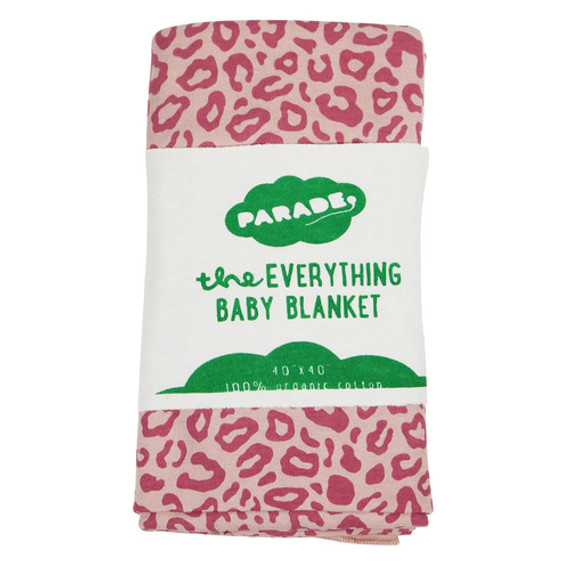 Parade Organics Everything Baby Blanket - Leopard Parade Organics Everything Baby Blanket - Leopard