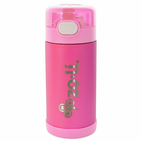 Zoli POW Squeak Insulated Straw Bottle 10oz - Pink Zoli POW Squeak Insulated Straw Bottle 10oz - Pink