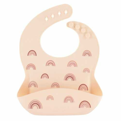 Silicone Bib - Rainbow