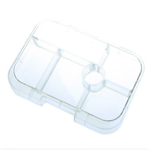 Yumbox Clear Non-Illustrated 6 Compartment Tray