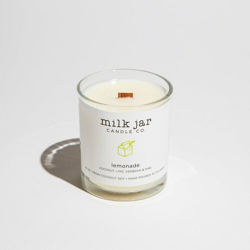Milk Jar Candle Co- LEMONADE CANDLE