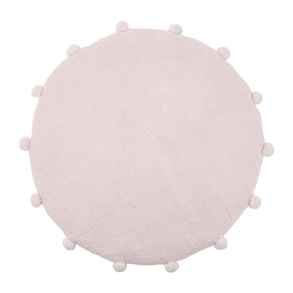 Mudpie Pom Sherpa Play Mats - Pink