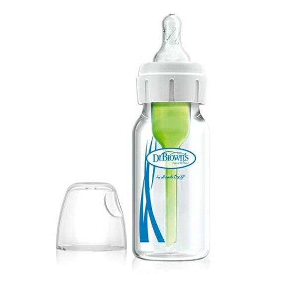 Dr Browns 4 oz Options+ Glass Narrow Baby Bottle, 1-Pack Dr Browns 4 oz Options+ Glass Narrow Baby Bottle, 1-Pack