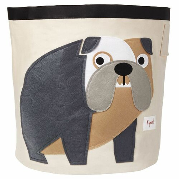 3 Sprouts Bulldog Storage Bin 3 Sprouts Bulldog Storage Bin