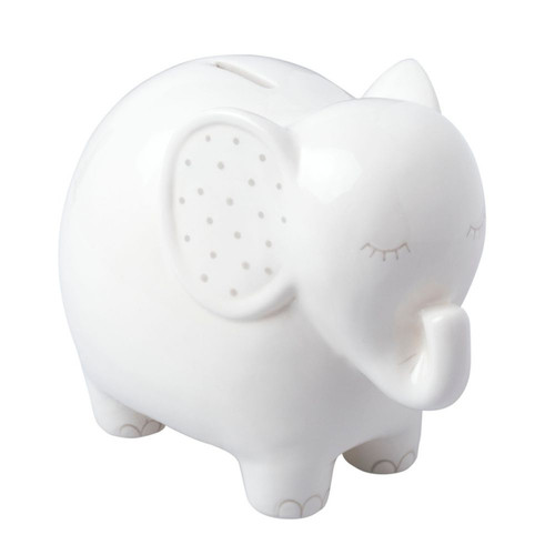 Ceramic Elephant Bank