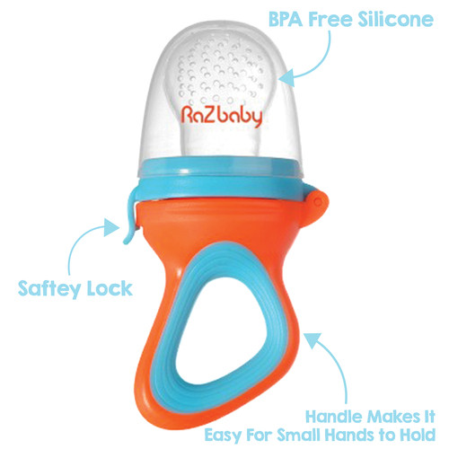 Razbaby - Feeder Blue/Orange