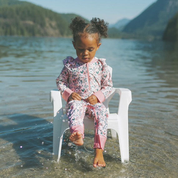 Honeysuckle Swim Company Baby Swimsuit - You Grow Girl Honeysuckle Swim Company Baby Swimsuit - You Grow Girl