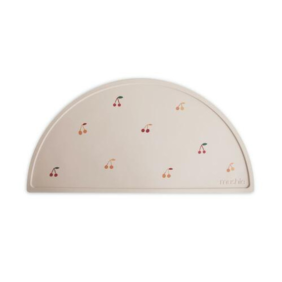 Mushie Silicone Place Mat- Cherries Mushie Silicone Place Mat- Cherries
