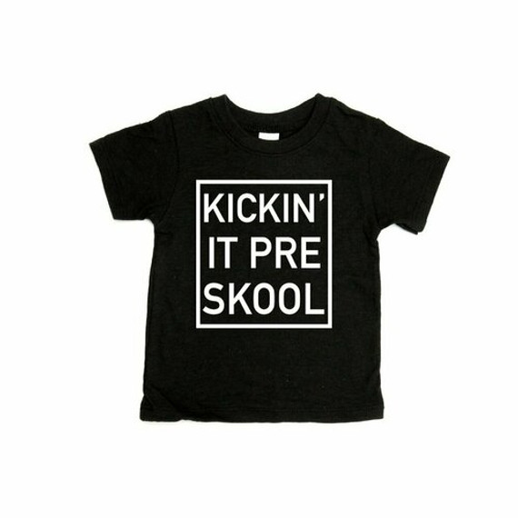 Portage&Main Kickin It Preskool Tee