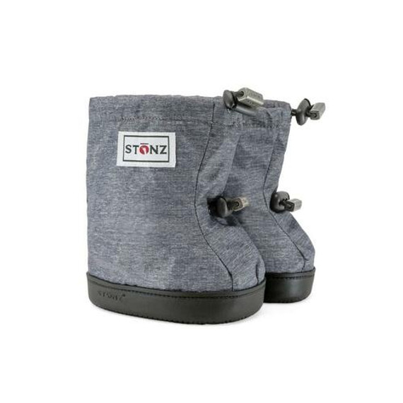Stonz Baby Booties- Heather Grey Stonz Baby Booties- Heather Grey