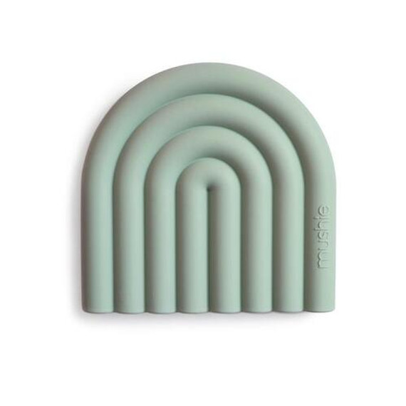 Mushie - Rainbow Teether (Cambridge Blue) Mushie - Rainbow Teether (Cambridge Blue)