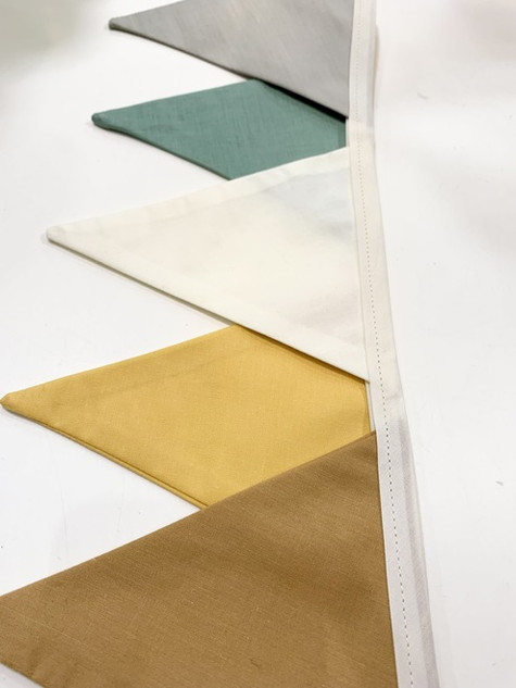 The Butter Flying Bunting Garland - Sage
