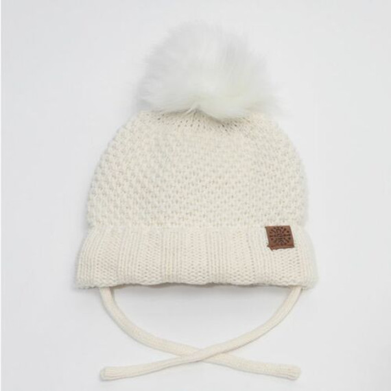 Calikids Knit Pompom Hat