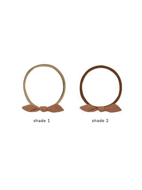Quincy Mae Little Knot Headband in Clay (Shade1)