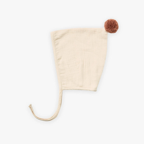 Quincy Mae Pom Pom Pixie Bonnet in Natural Quincy Mae Pom Pom Pixie Bonnet in Natural