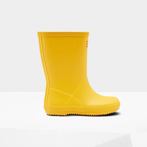 Hunter Original Kids First Classic Rain Boots: Yellow