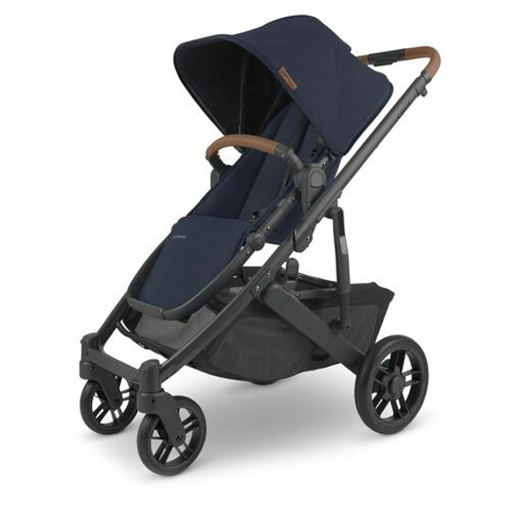 Uppababy Cruz V2 Stroller - NOA (Blue /Black/Saddle Leather)
