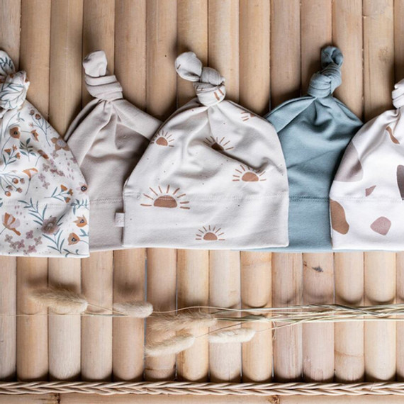 Jax & Lennon Infant Knot Hat in Sunset Jax & Lennon Infant Knot Hat in Sunset