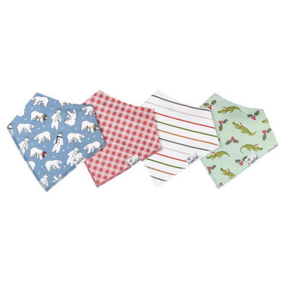 Copper Pearl - Polar Bandana Bib Set Copper Pearl - Polar Bandana Bib Set