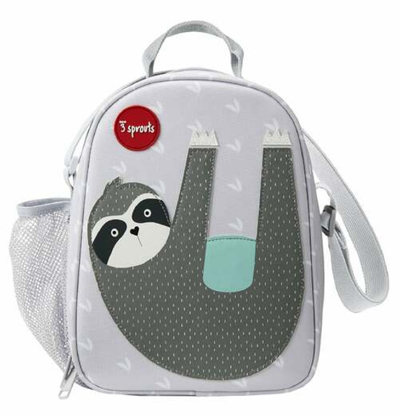 3 Sprouts Lunch Bag - Sloth 