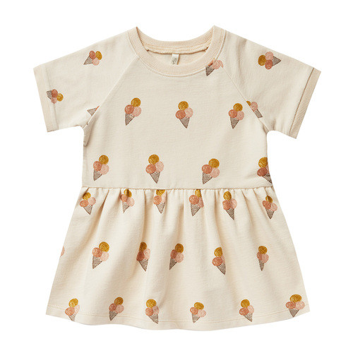 Raglan Dress - Ice Cream - Active Baby Store