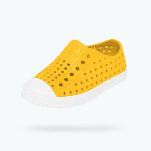 Native Shoes Jefferson Crayon Yellow/Shell White
