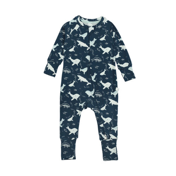 Lou Lou Lollipop Sleeper - Whales