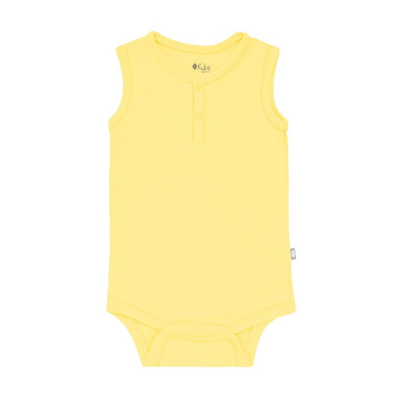 Kyte Baby Sleeveless Bodysuit - Daffodil Kyte Baby Sleeveless Bodysuit - Daffodil