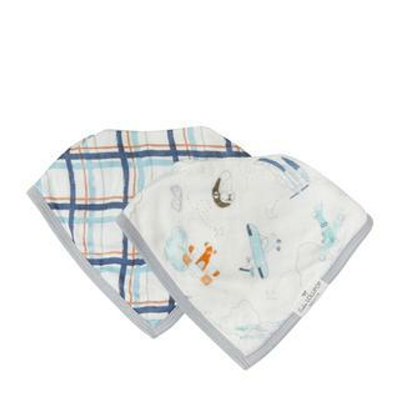 Bandana Bib Set - Born To Fly