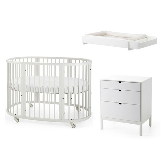 Stokke Sleepi Bed Promo Bundle - White