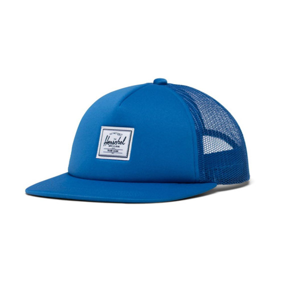 Herschel Kids Whaler Cap Mesh - Strong Blue Herschel Kids Whaler Cap Mesh - Strong Blue
