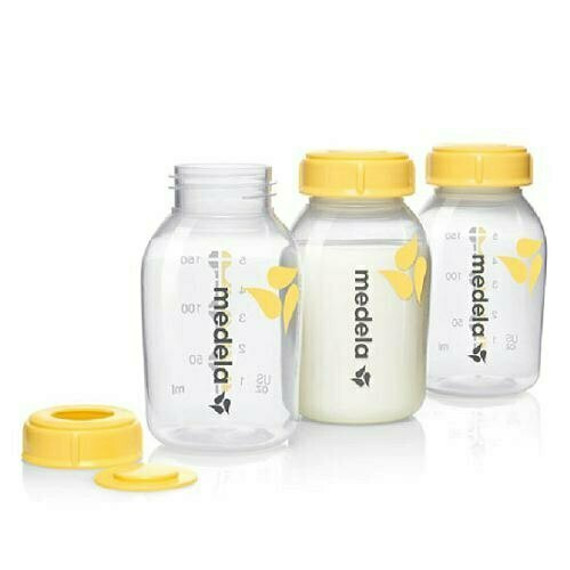 Breastmilk 3-PC Feeding & Storage 150ml Bottle Set Breastmilk 3-PC Feeding & Storage 150ml Bottle Set
