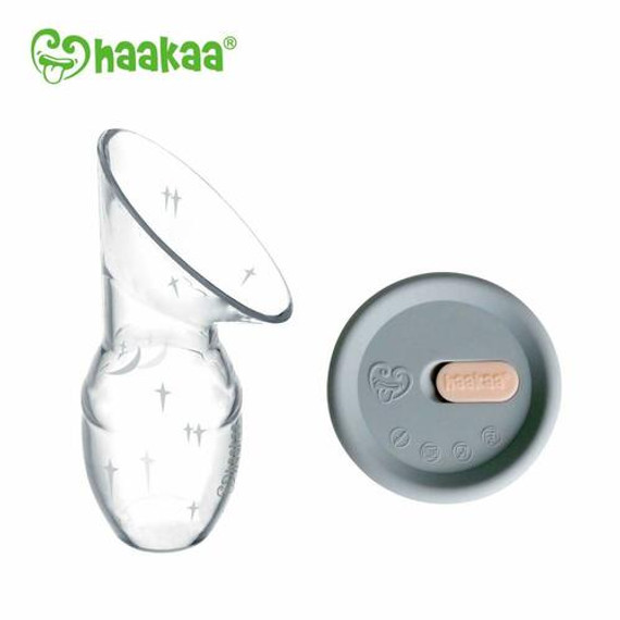 Haakaa Silicone Breast Pump with Lid 100ml Haakaa Silicone Breast Pump with Lid 100ml