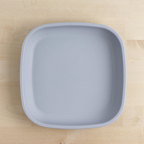 Re-Play Large 9" Flat Plate - Grey