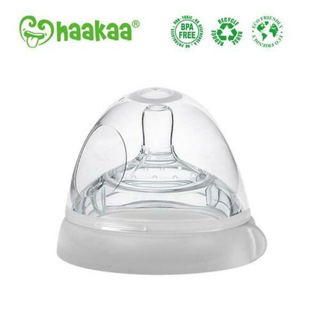 Haakaa Silicone Bottle Nipple Attachment for Generation 3 Pump Haakaa Silicone Bottle Nipple Attachment for Generation 3 Pump