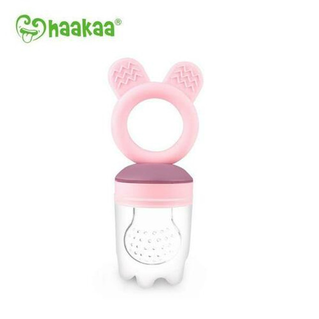 Haakaa- Pink- Fresh Food Teether Feeder Haakaa- Pink- Fresh Food Teether Feeder