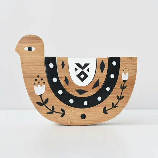 Wee Gallery Bamboo Nesting Bird Wee Gallery Bamboo Nesting Bird