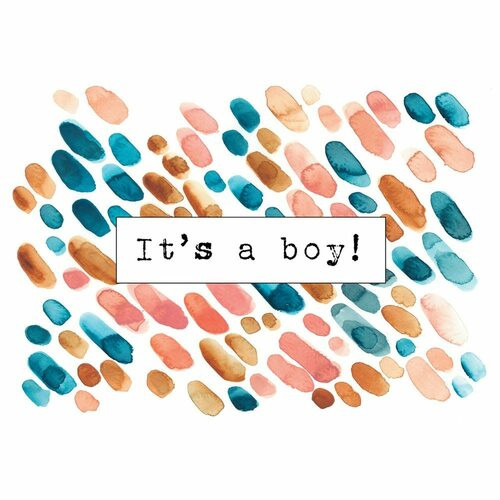 Greeting Cards 5 x7 - Emilia It's a Boy