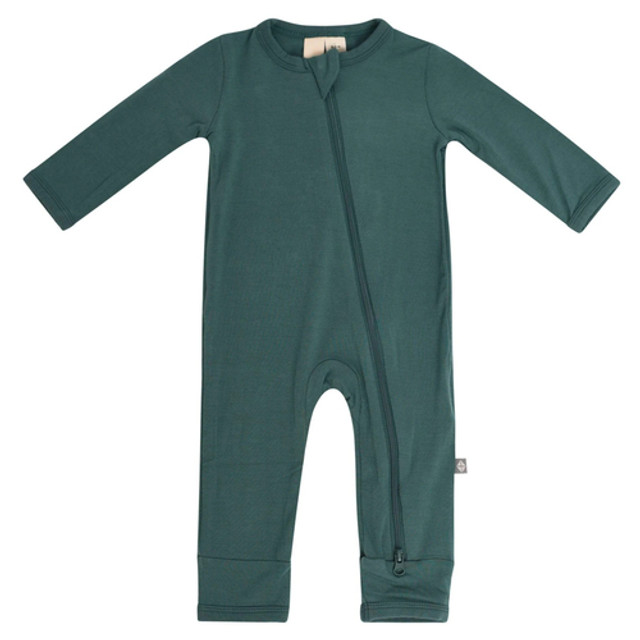 Kyte Baby Zippered Romper - Emerald Kyte Baby Zippered Romper - Emerald