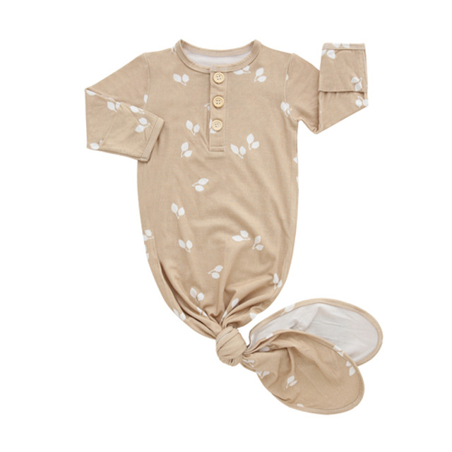 Belan.J Sleep Gown - Tiny Leaves Belan.J Sleep Gown - Tiny Leaves