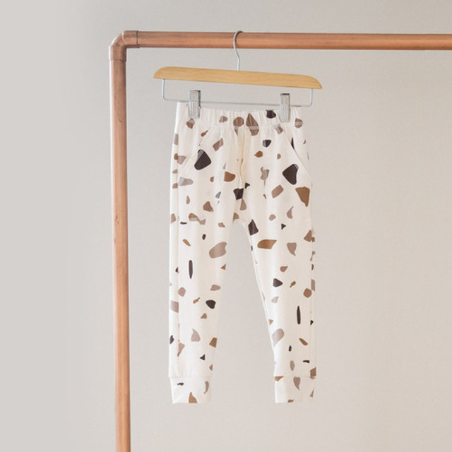 Jax & Lennon Kids Lounge Pants in Muted Boulder Jax & Lennon Kids Lounge Pants in Muted Boulder