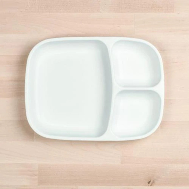 Re-Play Large Divided Tray - White Re-Play Large Divided Tray - White