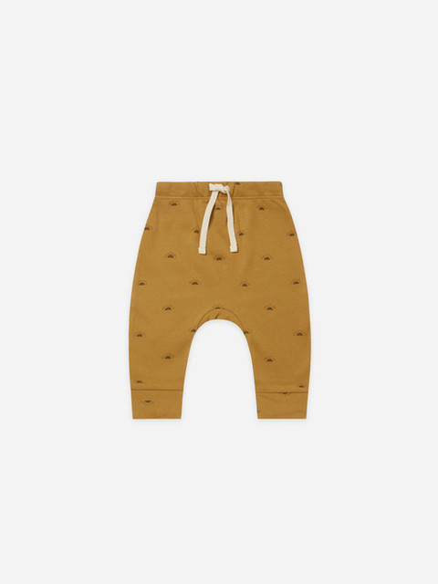 Quincy Mae Drawstring Pants - Ocre Suns