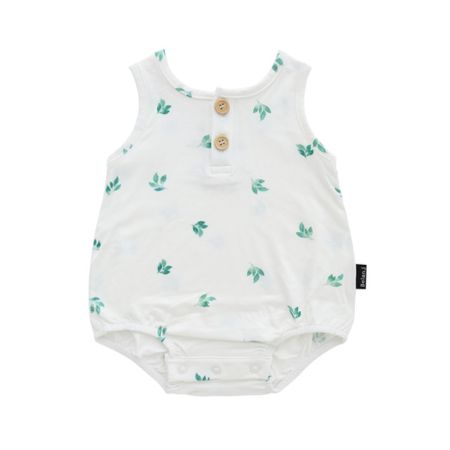 Sleeveless Bubble - Leaves Sleeveless Bubble - Leaves