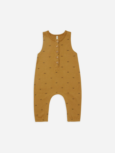 Quincy Mae Sleeveless Jumpsuit - Ocre Suns Quincy Mae Sleeveless Jumpsuit - Ocre Suns