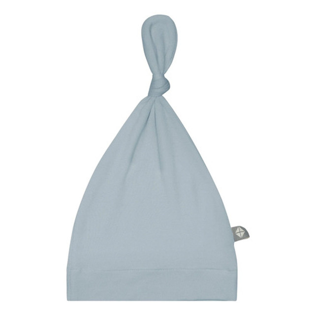 Kyte Baby Knotted Cap in Fog - NB Kyte Baby Knotted Cap in Fog - NB