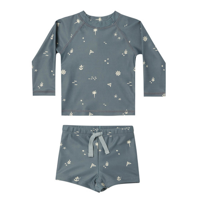 Rylee & Cru Rashguard Set - Nautical Rylee & Cru Rashguard Set - Nautical