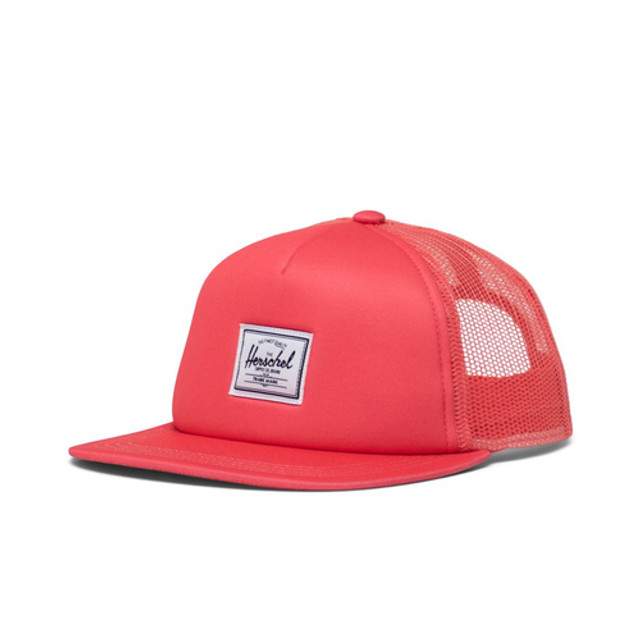 Herschel Kids Whaler Cap Mesh - Calypso Coral Herschel Kids Whaler Cap Mesh - Calypso Coral
